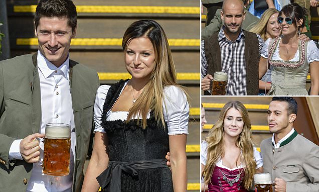 `Oktoberfest` di Jerman jadi Ajang Santai Bintang Bayern Munich